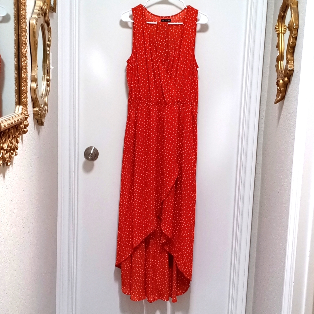 AS U WISH hi/lo maxi dress